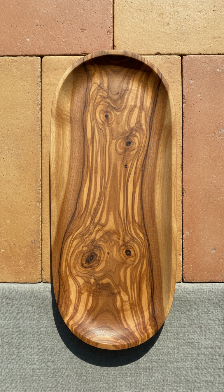 Olive Wood Serving Platter